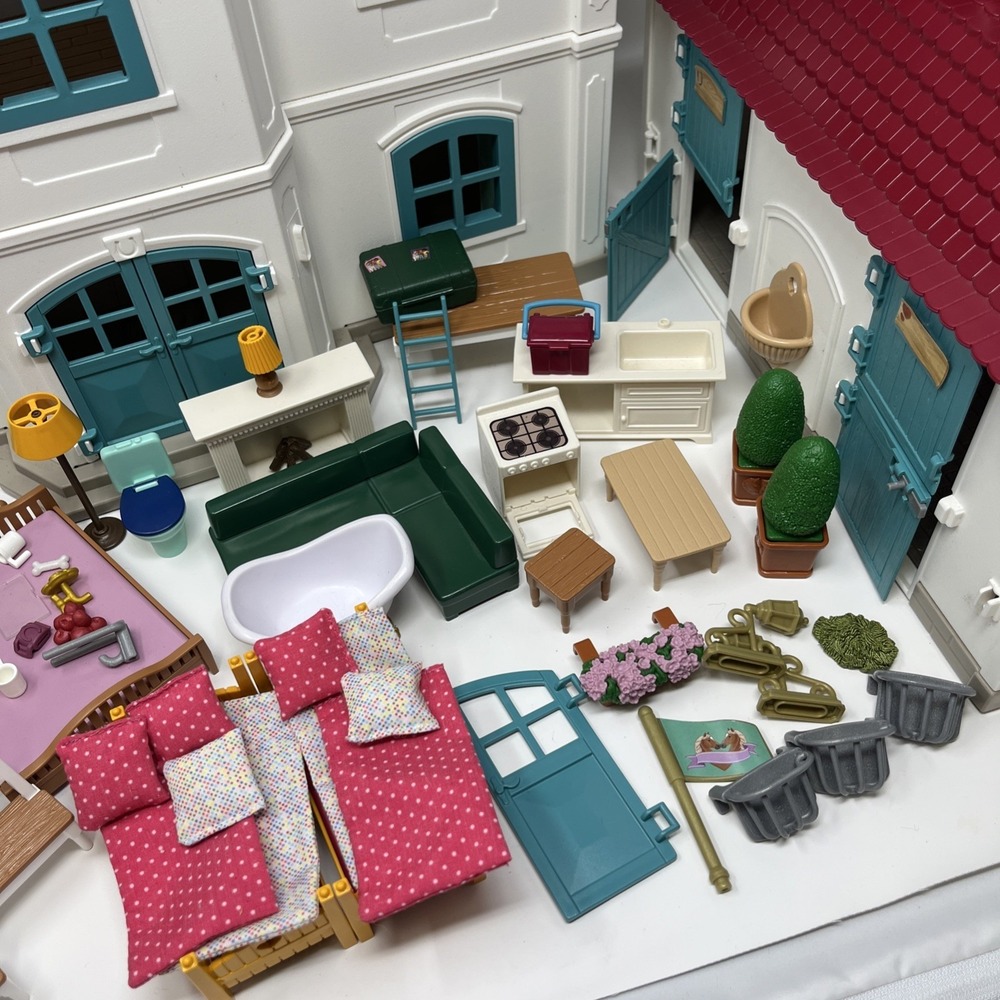 #116B• Schleich Horse Club Lakeside Country House & Stable & Big Horse Show - Picture 3 of 11